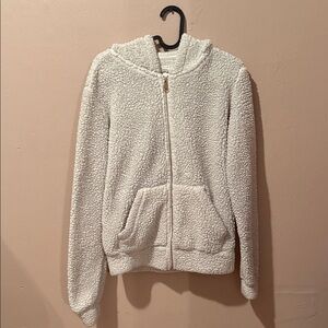 Vintage Forever 21 White Teddy Jacket